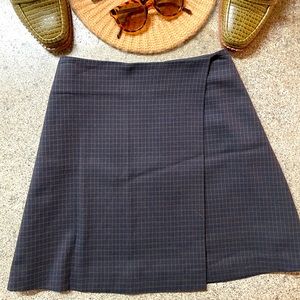 Gianni Bini High Rise Faux Wrap Mini Skirt